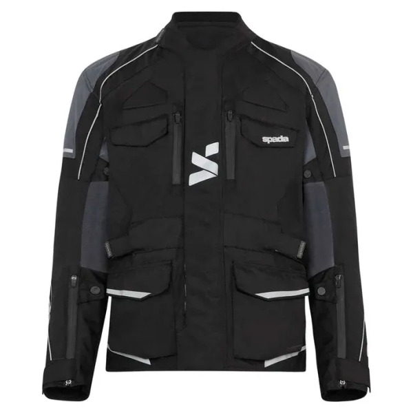 Spada City Nav Black Motorcycle Jacket